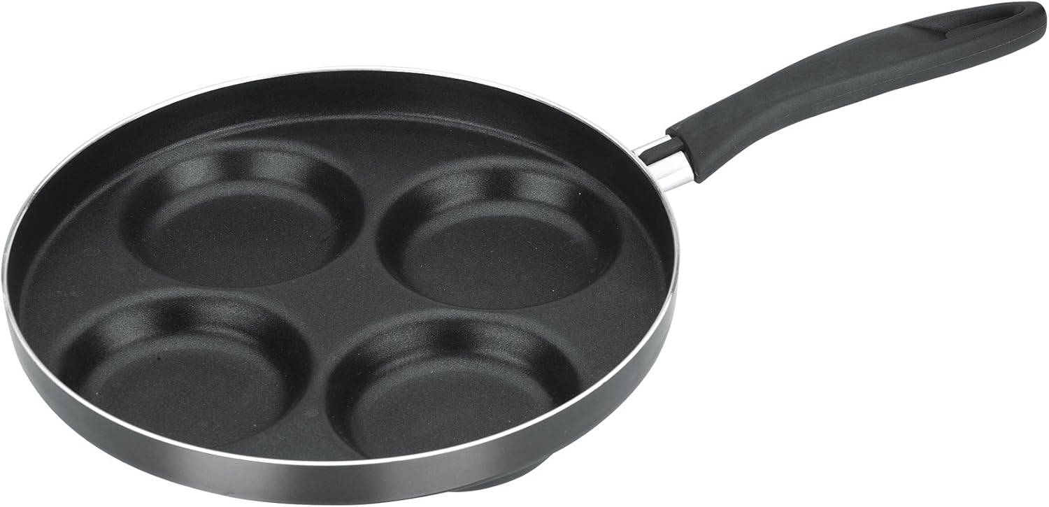 Tescoma Bratpfanne für Pancakes, schwarz, 30 x 23.6 x 7.4 cm