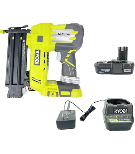 Ryobi ZRP854 18V Cordless 18Ga. 2 in. Brad Nailer Kit Renewed