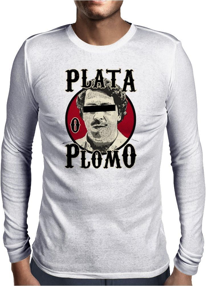 Plata O Plomo? Mens Long Sleeve T-Shirt