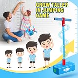 Toyzey Pogo Stick for Kids 3-12 Light Blue Foam Handle Safe Durable view 2
