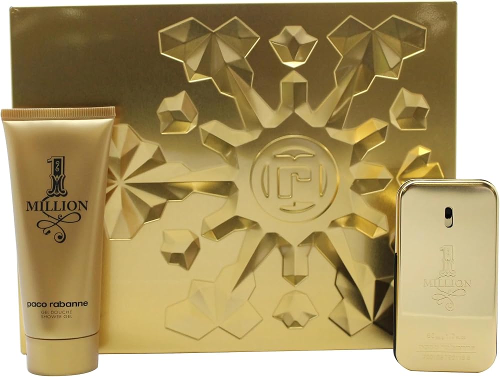 Paco Rabanne 1 Million Men's 50ml EDT & 100ml Shower Gel Gift Set Sweet Spicy