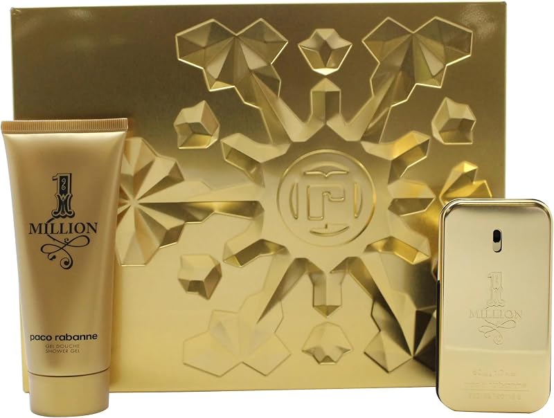 Paco Rabanne 1 Million Men's 50ml EDT & 100ml Shower Gel Gift Set Sweet Spicy