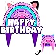 Dollhouse Birthday Cake Topper Girls Doll House Party Decorations