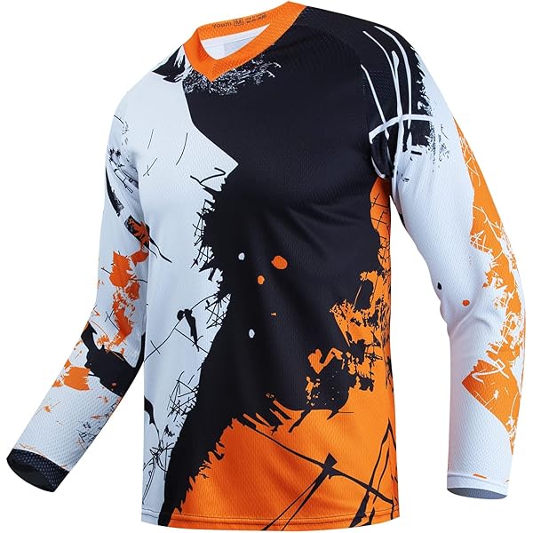 PIONAMZIOZ Personalized Motocross Racing Jersey UpfF30+ Kid Women