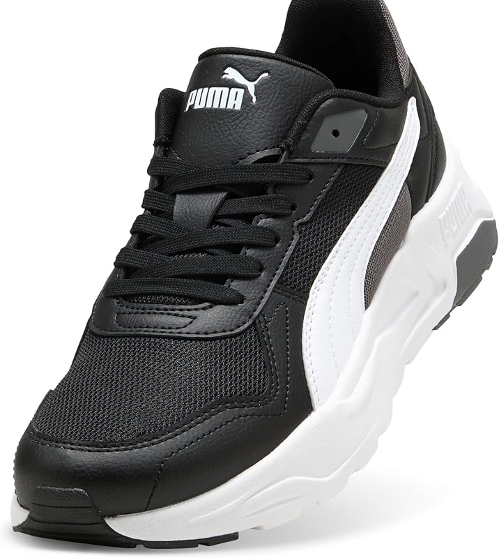 Trinity 2 LT - Scarpe da Ginnastica Unisex, Puma Black-Puma White-Cool Dark Gray,