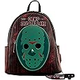 Loungefly Backpack Warner Brothers - Friday 13th - Jason - Backpack - Friday the 13th - Cute Collectable Bag - Gift Idea - Official Merchandise - for Boys, Girls Men and Women
