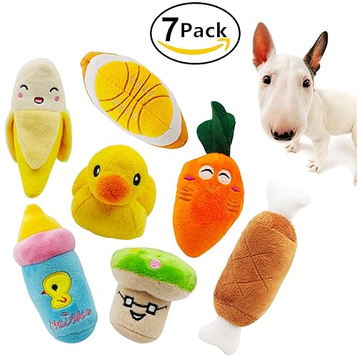12 x Squeaky Dog Toys Amazon.co.uk Pet Supplies