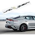 ARKOSKNIGHT GT Stlnger Lettering Badge,Rear Trunk Stlnger Nameplate Emblem Compatible with Stlnger(MatteBlack)