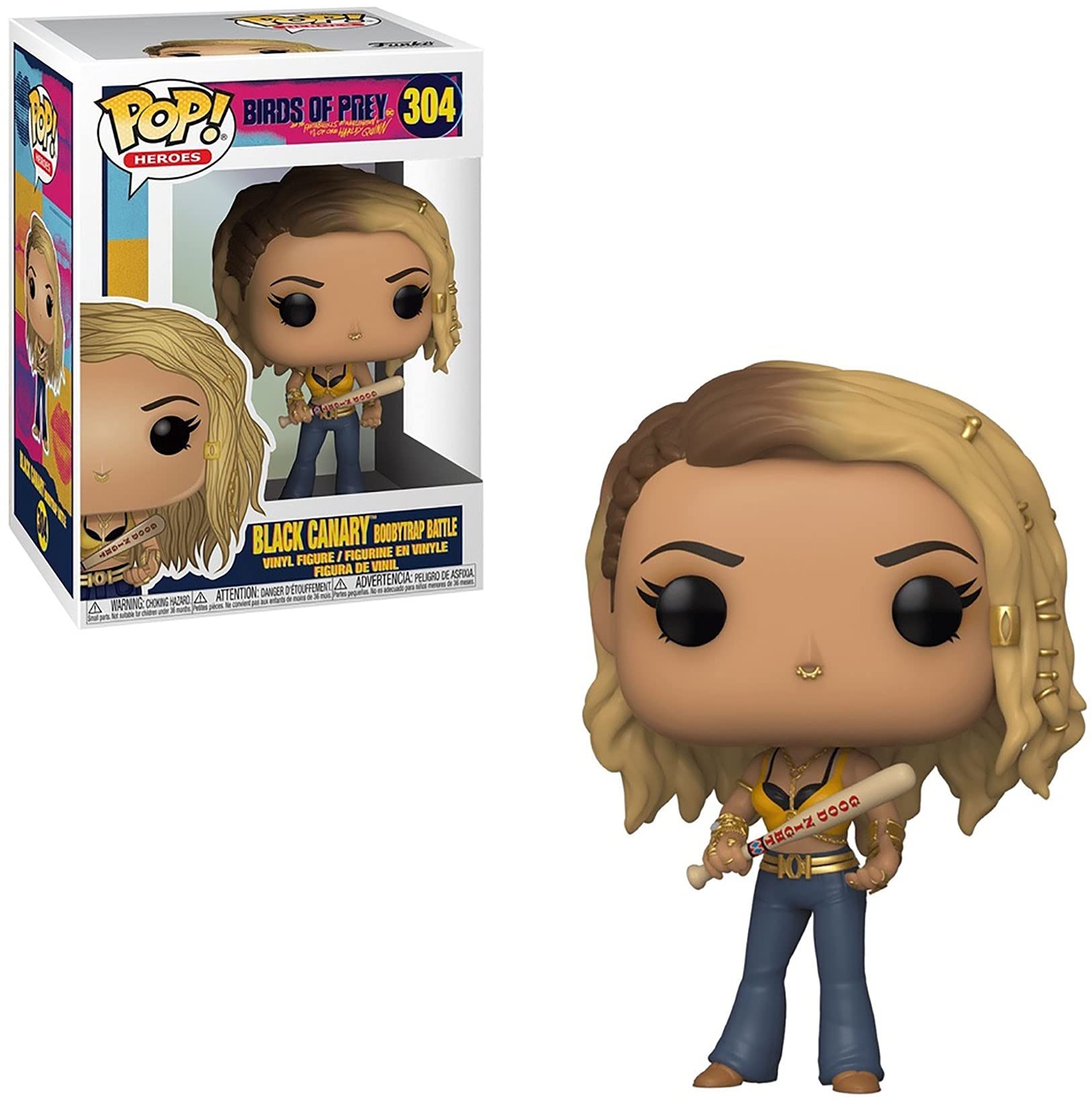 Funko POP! Heroes: Birds Of Prey-Black Canary - (Boobytrap Battle) - Collectable Vinyl Figure - Gift Idea - Official Merchandise - Toys for Kids & Adults - Movies Fans - Model Figure for Collectors