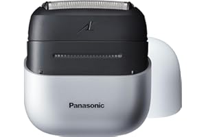 Panasonic Swipe Right Travel Shaver for Women, Portable Electric Razor with USB-C Charging, 3-Blade Cutting System for Dry or Wet Use - ES-CM3A-W