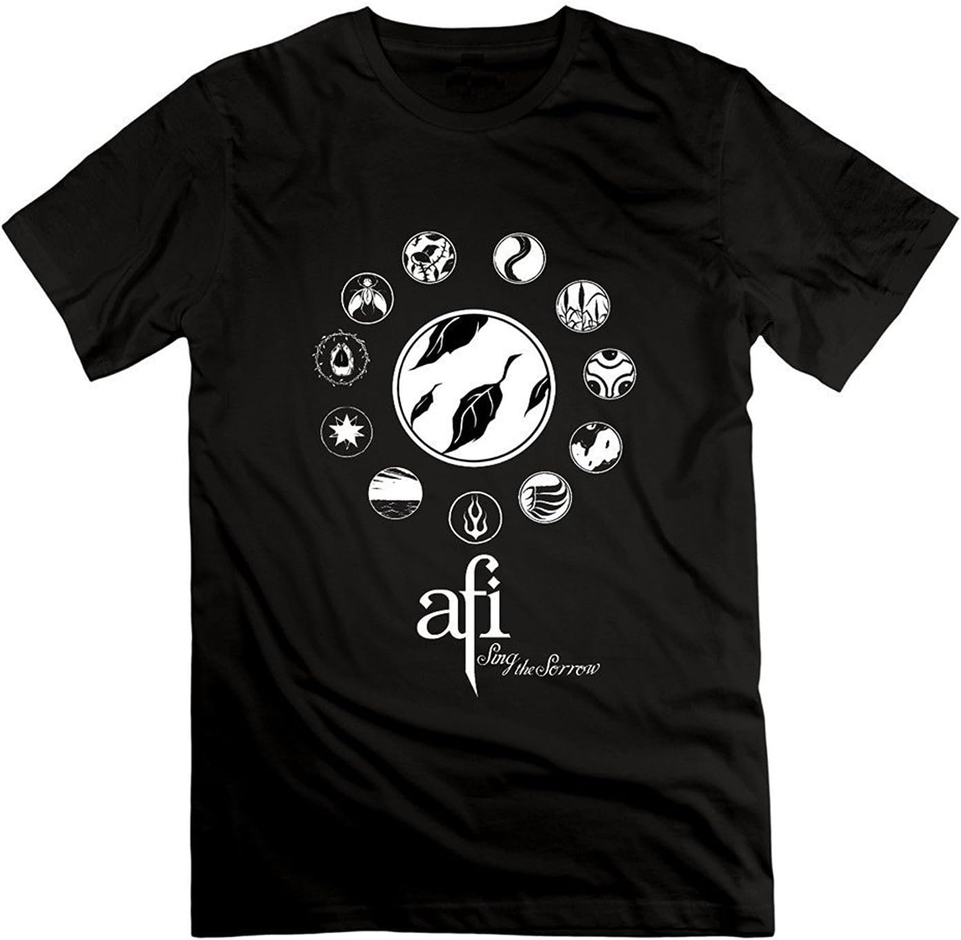 Xianak Short Sleeve AFI Sing The Sorrow Men's T-Shirt Black Mens