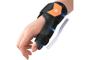 Bchois Thumb Brace & Wrist Brace Support Right Hand or Left Hand for Arthritis Pain and Support,Thumb Spica Splint for Trigger Thumb,Thumb Stabilizer with Compression Plate Support for Women Men