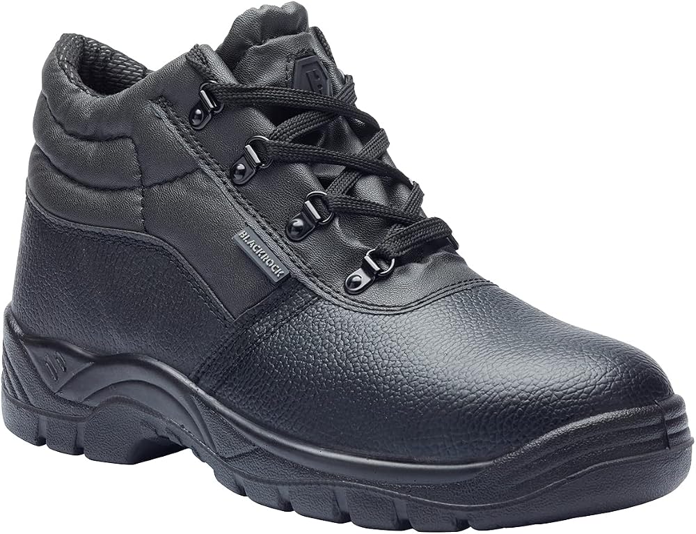 Blackrock Chukka Safety Boots Steel Toe Cap Wide Fit Size 8