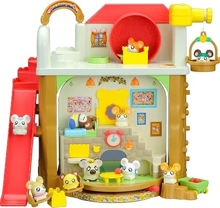 Amazon とっとこハム太郎でちゅ とっとこあつまれ くるりんチェンジハウス ハウス おもちゃ