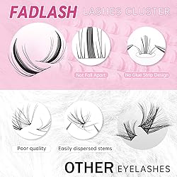 FADLASH 3D Printing Lash Clusters - Wispy Fluffy