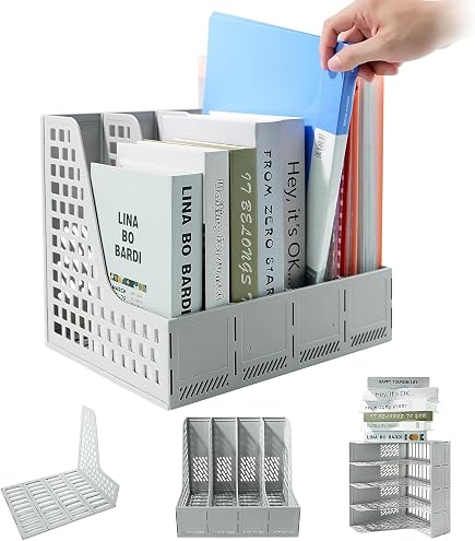 A3 Paper Storage Extra Large A3 Paper Organizer - 7 Compartment Desktop ...