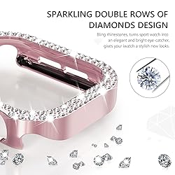 Wingle 2 Pack Bling Case for Apple Watch Series 10