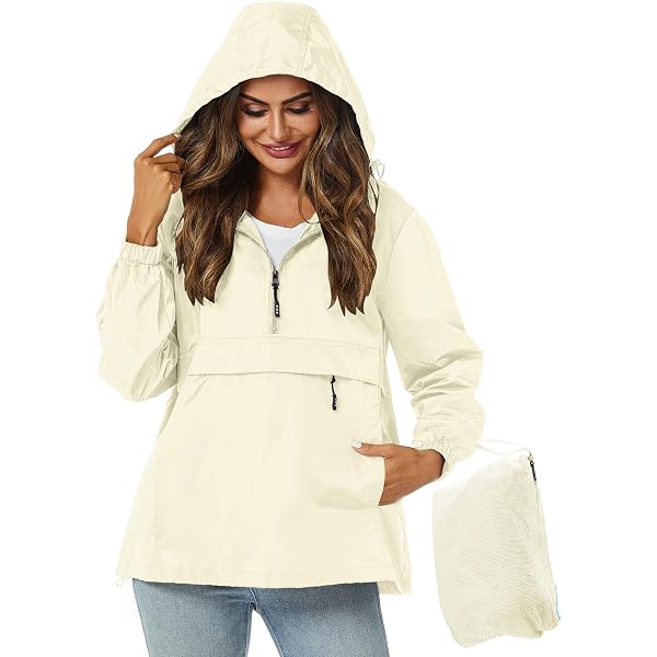 Chubasquero Impermeable Para Mujer - Largo, Ajustable, Plegable, Ideal Para Montaña, Lluvia Y Viento