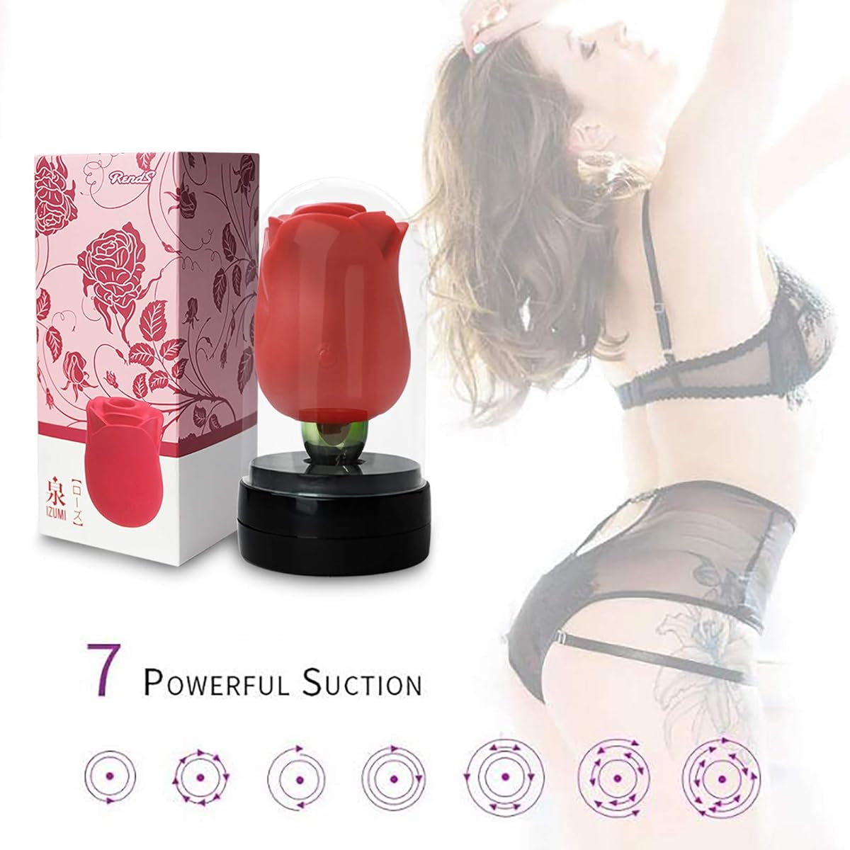 adore me rose toy amazon Amazon.com: Rose Toy Vibrator for Women, Clitoral Tongue Licking Toy Mini  Small Vibrators with 9 Modes & 9 Powerful Vibration, Waterproof Adult Sex  Toys for Couples : Health & Household main image 1