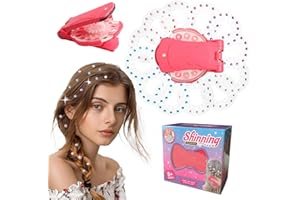 SCYLS Hair Bedazzler Kit Includes Hair Gem Machine and 180pcs Gems