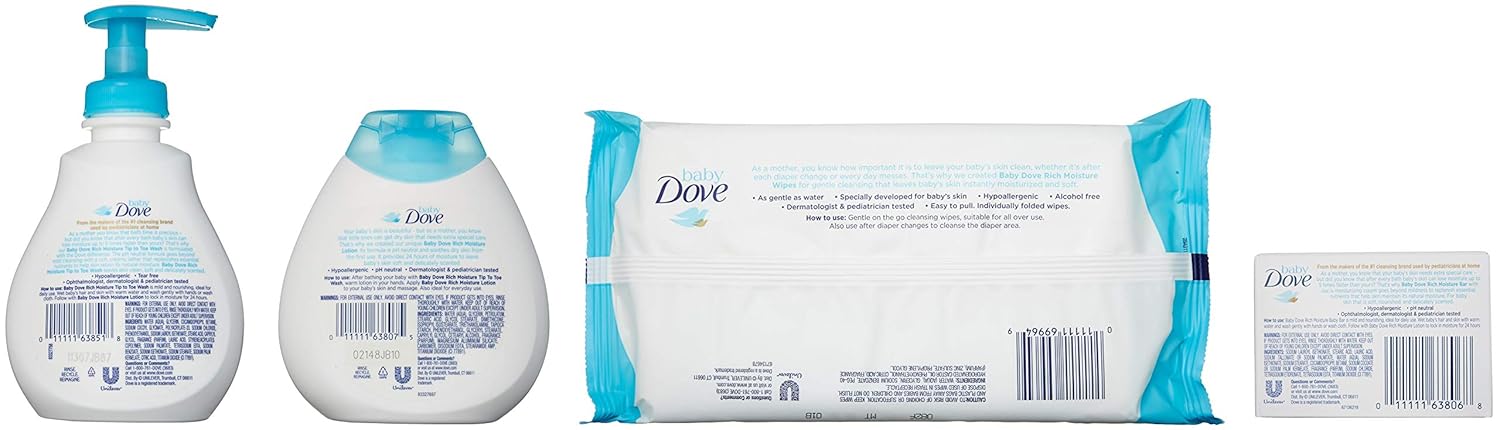 baby dove complete care set