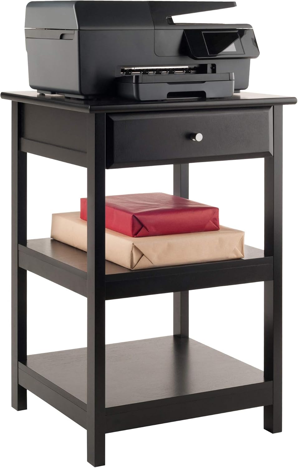Winsome Delta Printer Stand Black Home Office: Kitchen & Dining