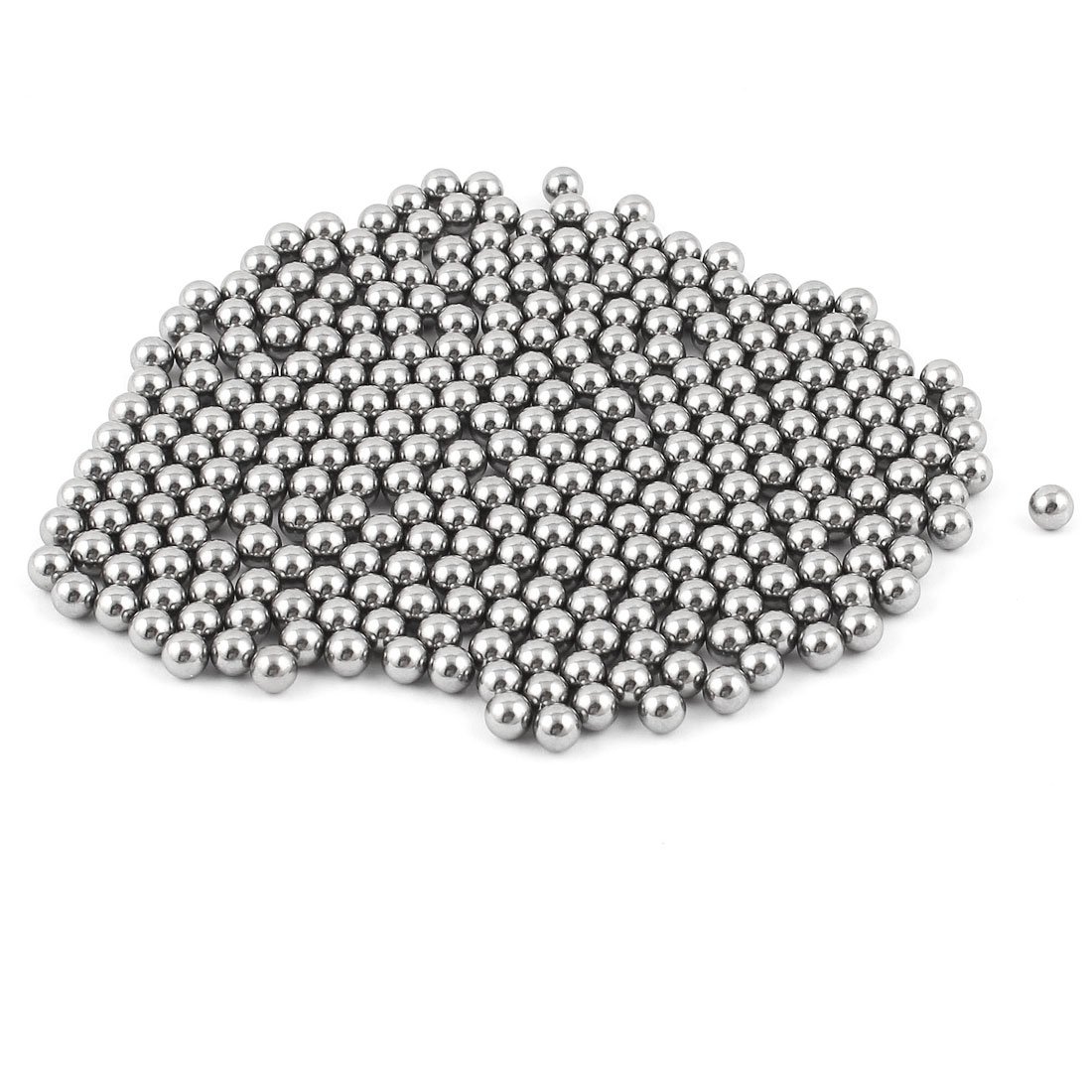 sourcing map 370 Pcs Replacing Parts 5mm Diameter Bike Bicyle Steel Ball Bearing