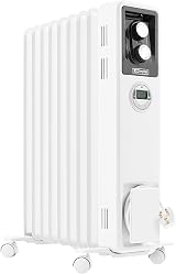 Dimplex ECR20Tie 2kW Eco Portable Radiator White/Light Grey