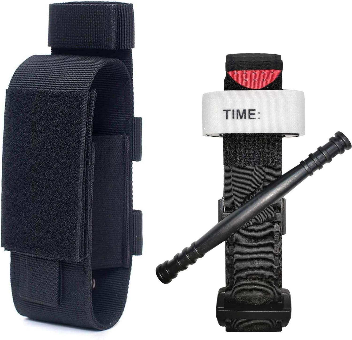 (Tourniquet Holder + Cat Tourniquet ) Tactical Molle Medical Combat Cat