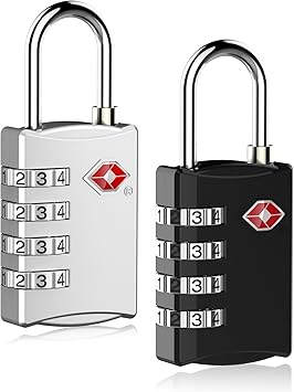 combination travel padlock