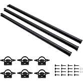 Bed/Trail/Truck Rail System, Fit for 2020-2026 Jeep Gladiator | # 82215956, Bed Tie Down Rails System