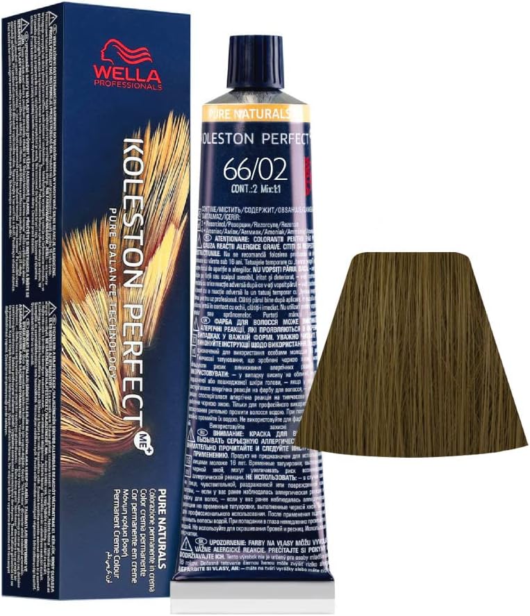 Wella Koleston Perfect Me+ 66/02 Dark Blonde Intensive Natural Matt Hair Colour