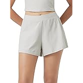 ODODOS Women's Lounge Shorts Ultra Soft odSTRATUM Tech 3" Inseam Comfy Sleep Bottoms Moisture Wicking UPF 50+ Casual Shorts