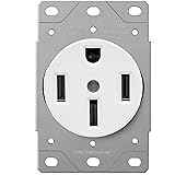 ENERLITES 50 Amp Range Receptacle Outlet for RV and