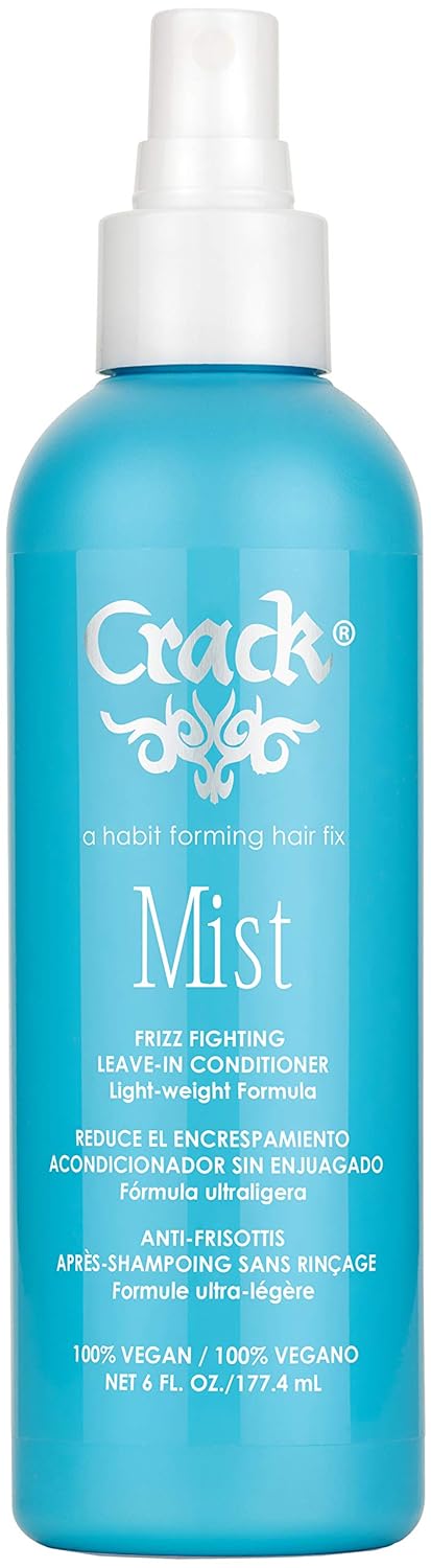CRACK HAIR FIX Mist Spray - Moisturizes & Protects Hair From Dryness & Thermal Damages, Improves Texture and Restores Youthful Shine ( 6 Oz / 177.4 Milliliter ) : Beauty