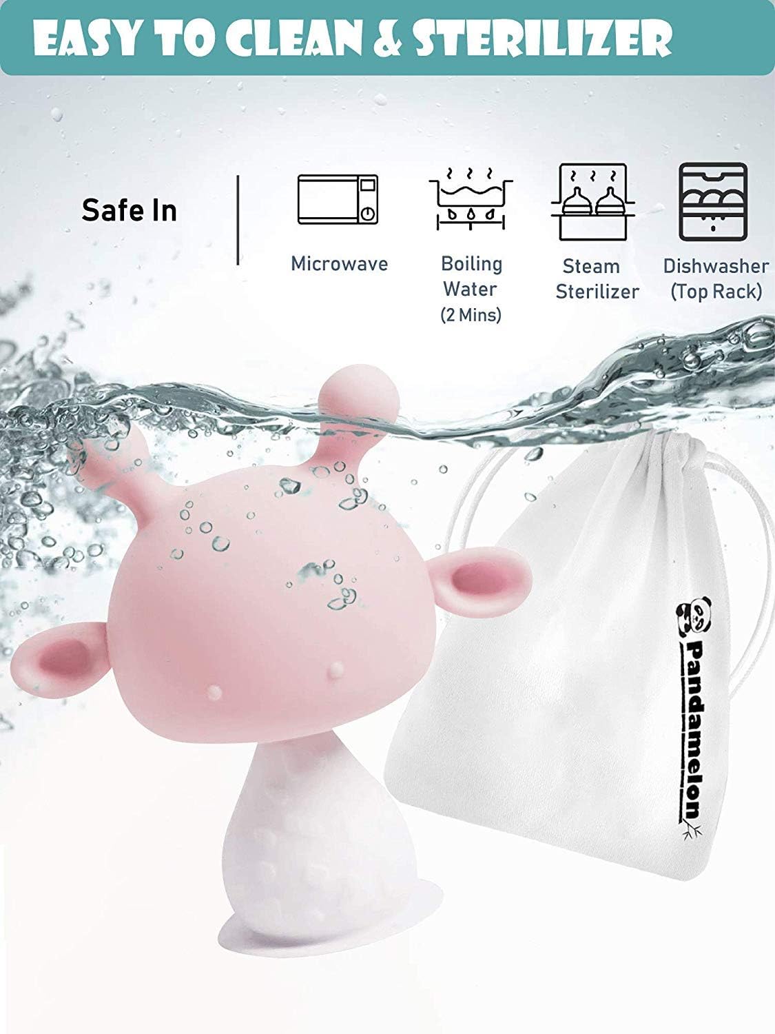 baby mushroom teether