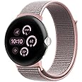 BlackPro Compatible with Google Pixel Watch 3 45mm 41mm Band, Adjustable Breathable Sport Strap for Google Pixel 3/2/1 Smartwatch Men Women