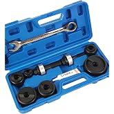 Manual Knockout Hole Punch Driver Kit 1/2 to 2 inch Electrical Conduit Hole Cutter Set KO Tool Kit (Conduit Hole Size) 1/2"~2" Knockout Punch kit