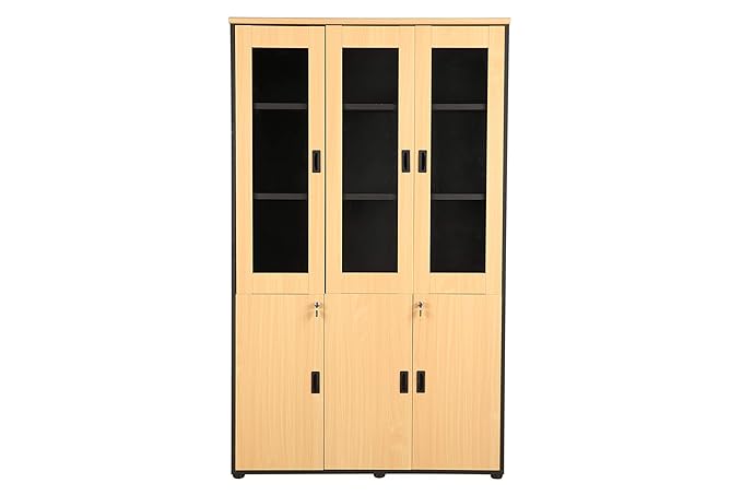 HomeTown Ascent Beech/Dark Grey 2Door Cabinet