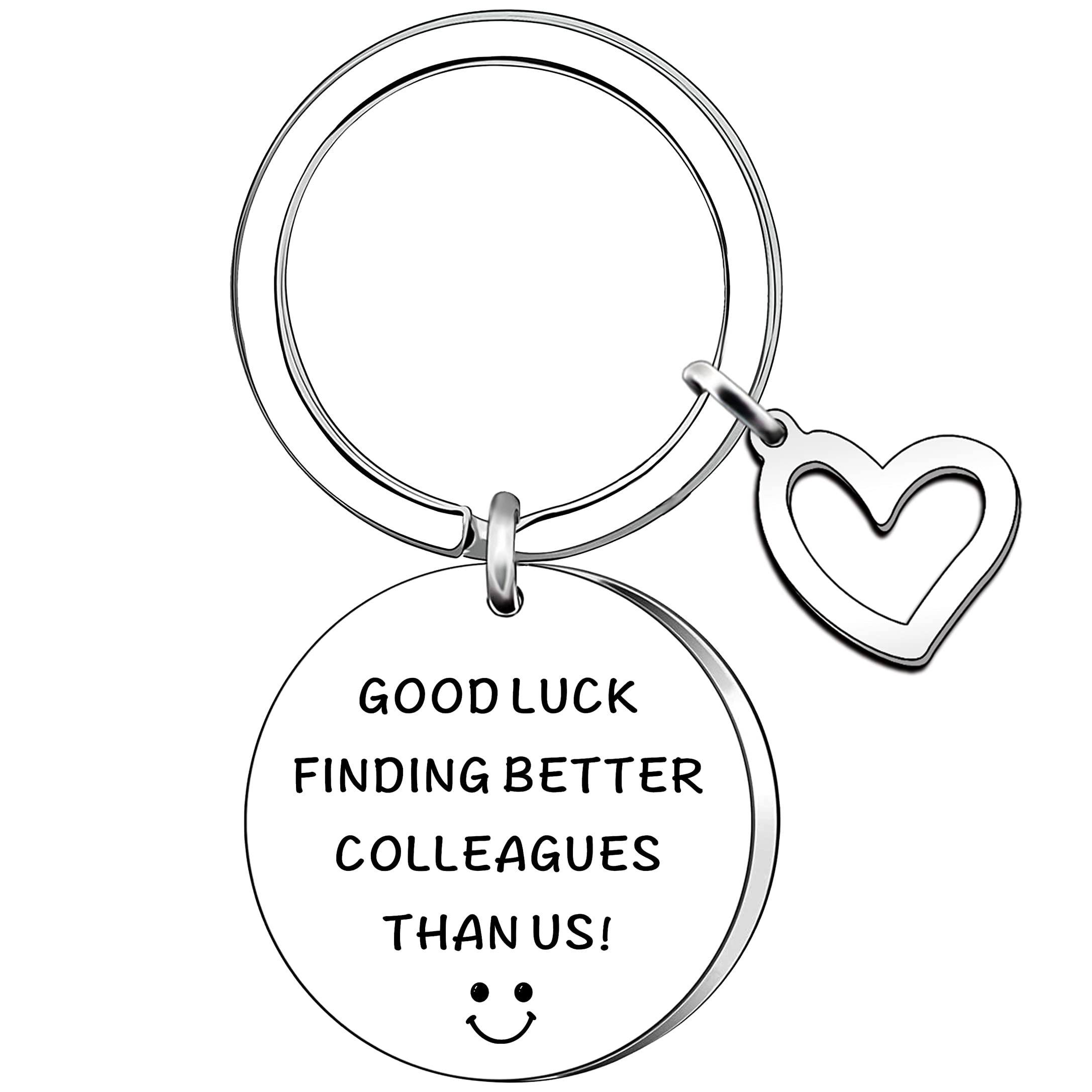 AMZQ Colleagues Leaving Gifts Keyring For Women Good Bye Farewell Parting Going Away Gifts For Coworker Supervisor Boss Colleagues Friends Promotion Quitting Gifts