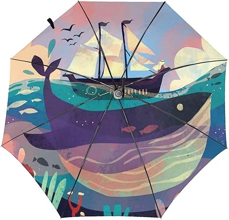 Amazon Co Jp 傘 自動折り畳み傘 Umbrella漫画 動物 かわいい イラスト レディース メンズ 日傘 雨傘 自動開閉 軽量 長傘 ポーチ ワンタッチ 100遮光 大きい プレゼント 収納 人気新品 超撥水 梅雨対策 晴雨兼用 耐強風 頑丈な ホーム キッチン