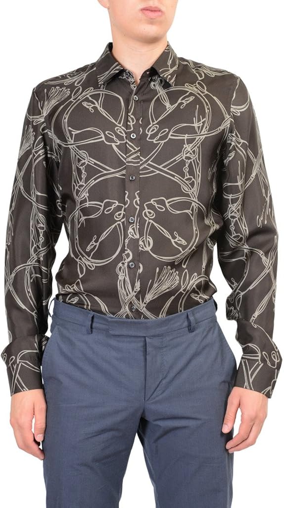 gucci silk dress shirt