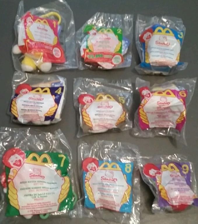 hello kitty mcdonalds toys 2000