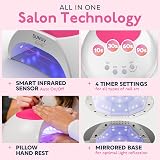 SUNUV UV LED Nail Lamp Gel Curing Light Professional Manicure Pedicure Tool view 3