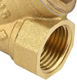 Akozon 1/2" BSPP Brass Y Strainer Filter Valve Connector for Water Oil view 5