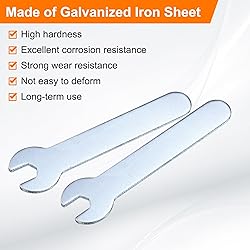 HARFINGTON 10pcs Small Wrench Open End Wrench