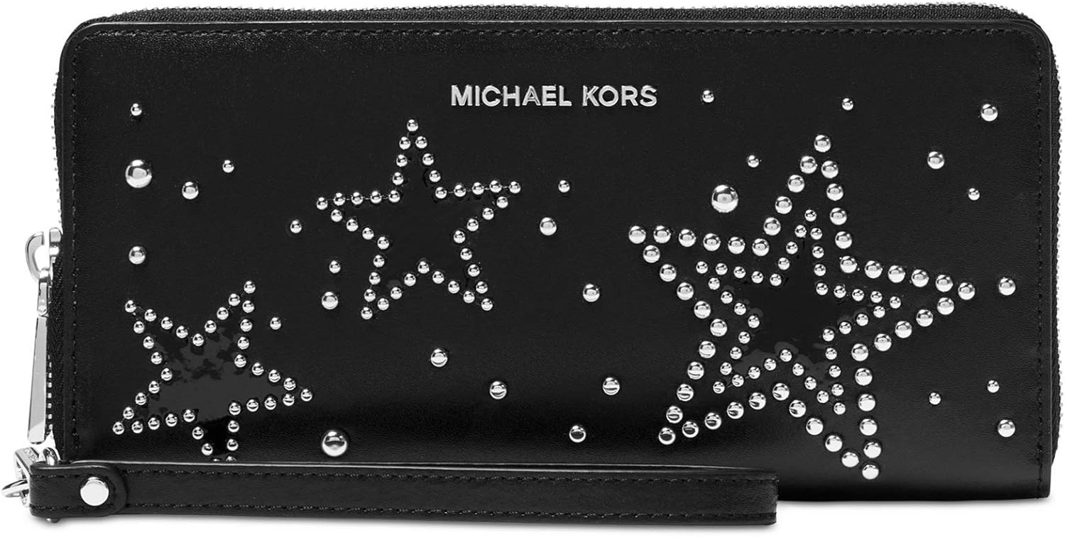 MK studded wallet