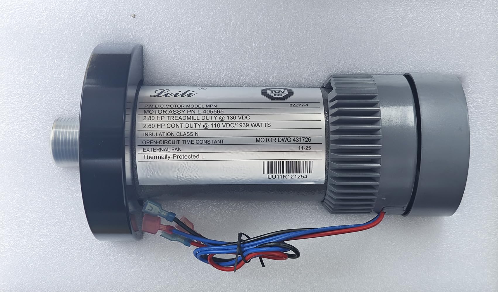 Photo 1 of M-405565 Treadmill DC Drive Motor with Flywheel, m-314571, 2.80 HP 130V 1939W Replacement for Nordic Track & ProForm Compatible with 362190, 356334, 405618, 349568, C3364B4370M