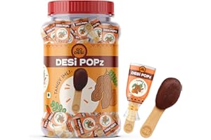 Go Desi Imli Pop Tamarind Jaggery Candy (100 Piece) 900 G