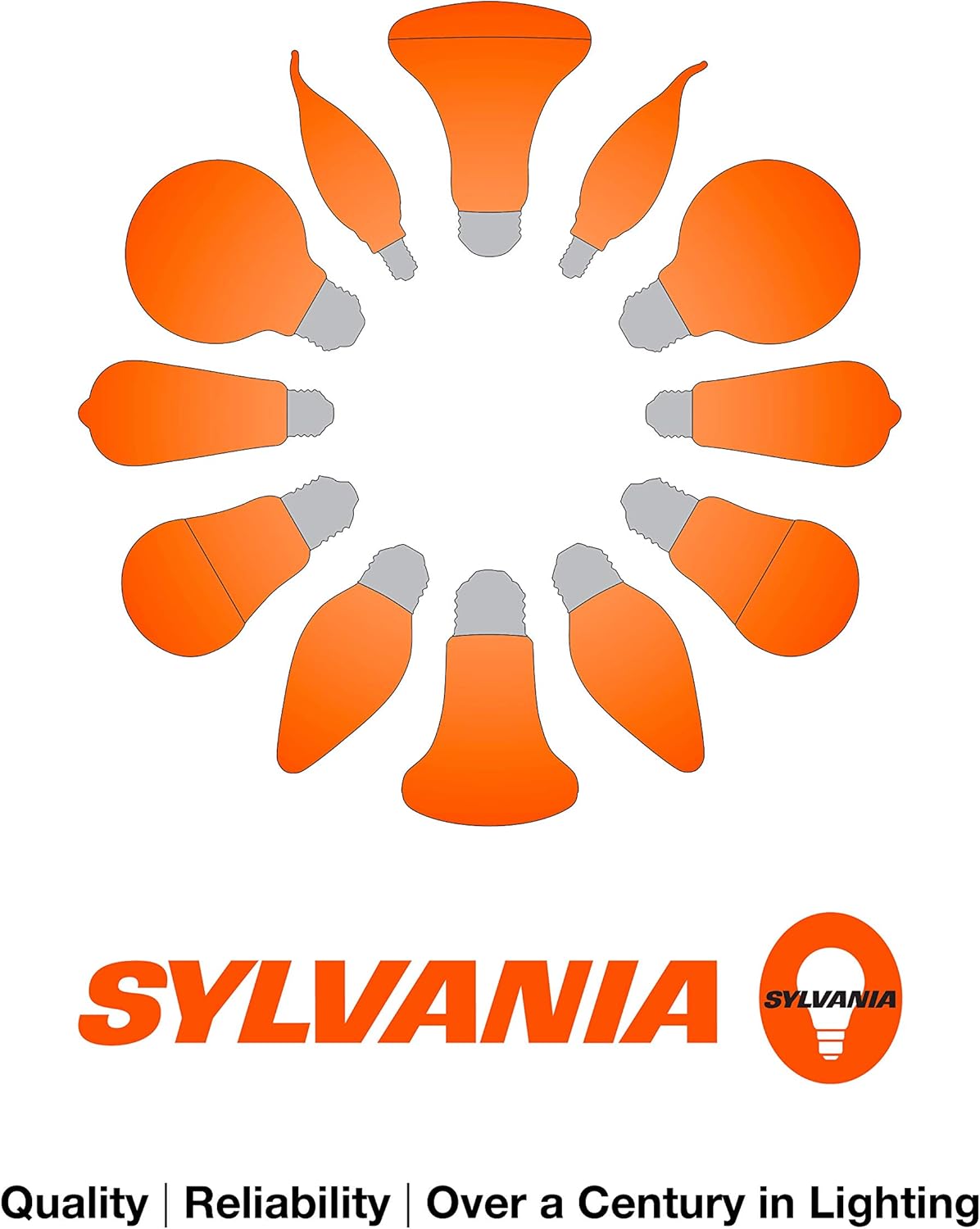 SYLVANIA General Lighting 64997 Sylvania 8" Battery Powered Closet Light, Cool White - - 